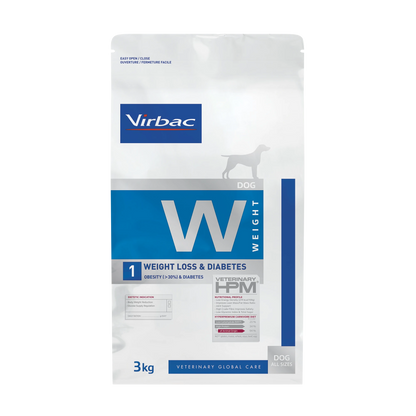 Virbac Veterinary HPM Diététique Weight Loss &amp; Diabetes - croquettes chien