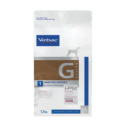 Virbac Veterinary HPM Diététique Gastro Digestive Support - croquettes chien
