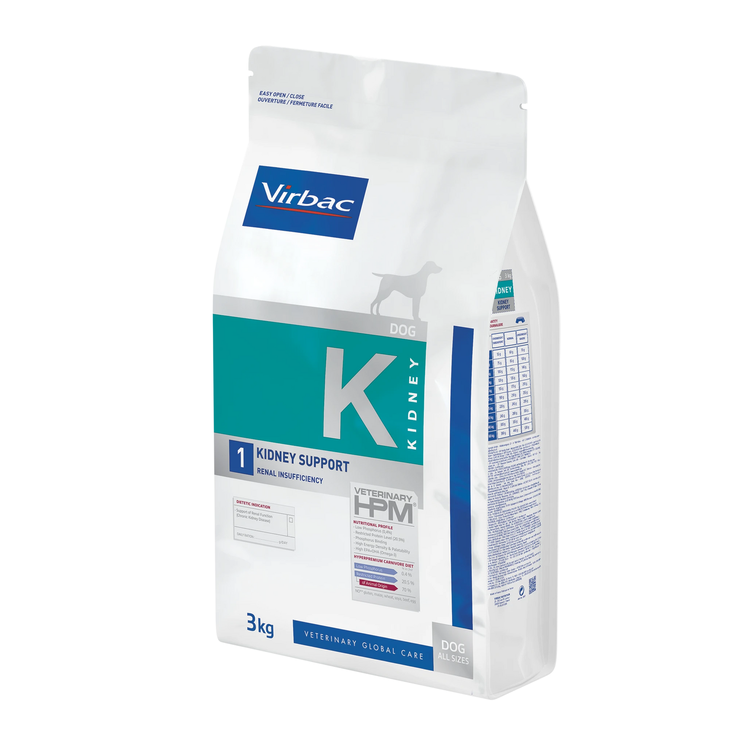 Virbac Veterinary HPM Diététique Kidney Support - croquettes chien