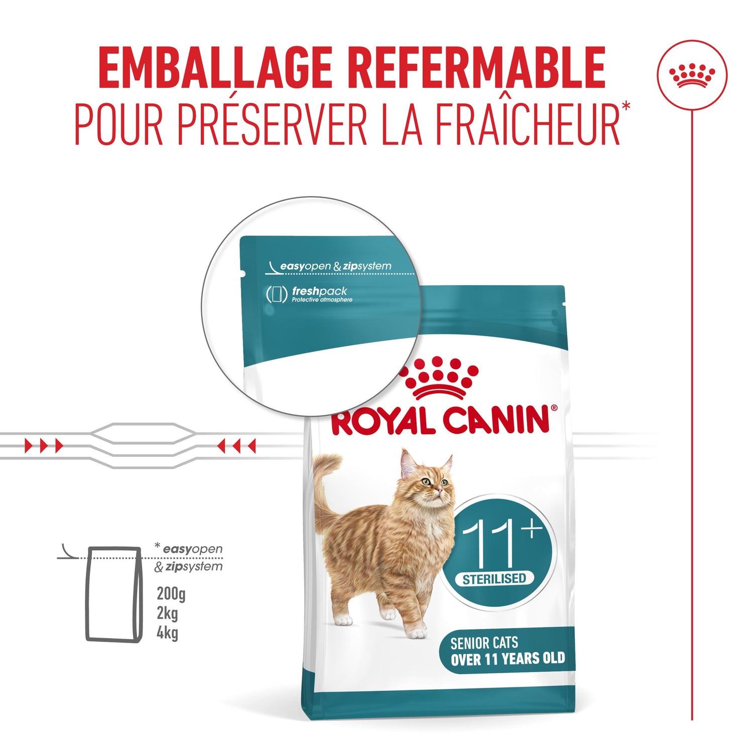 Royal Canin Ageing Sterilised 11+ chat senior