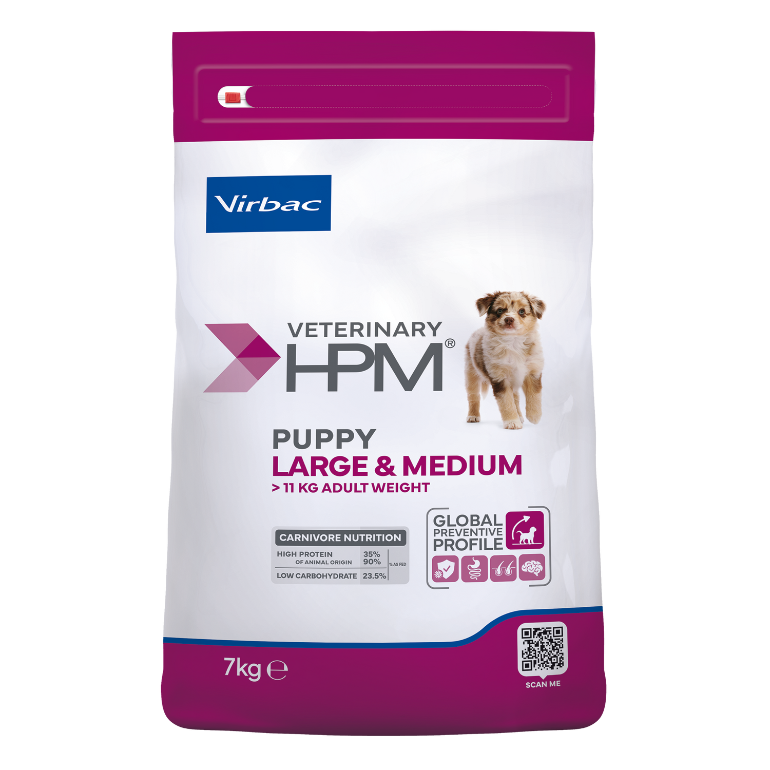 Virbac Veterinary HPM Puppy Large &amp; Medium Dog - croquettes chiot