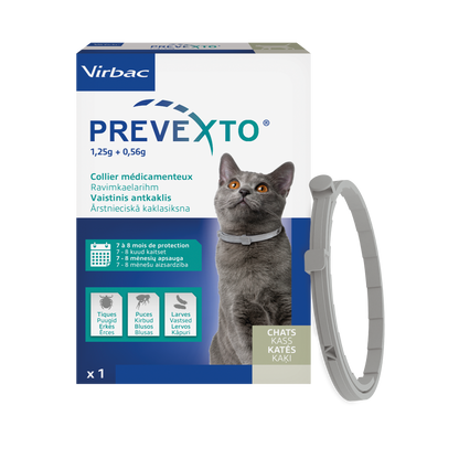 PREVEXTO collier pour chats