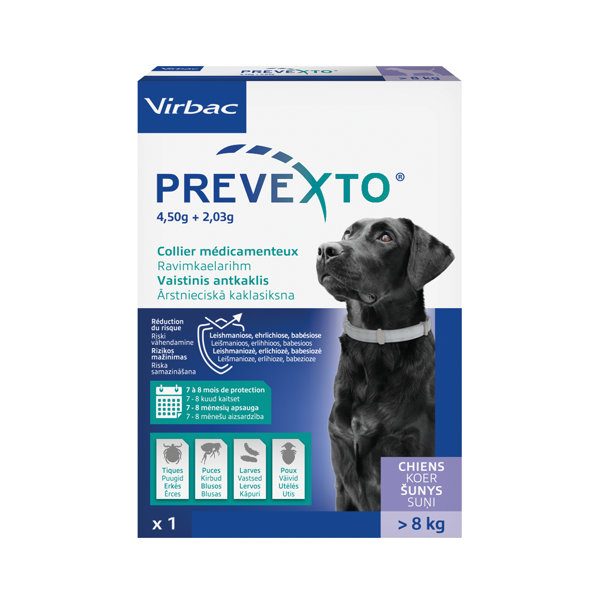 PREVEXTO  collier pour chien