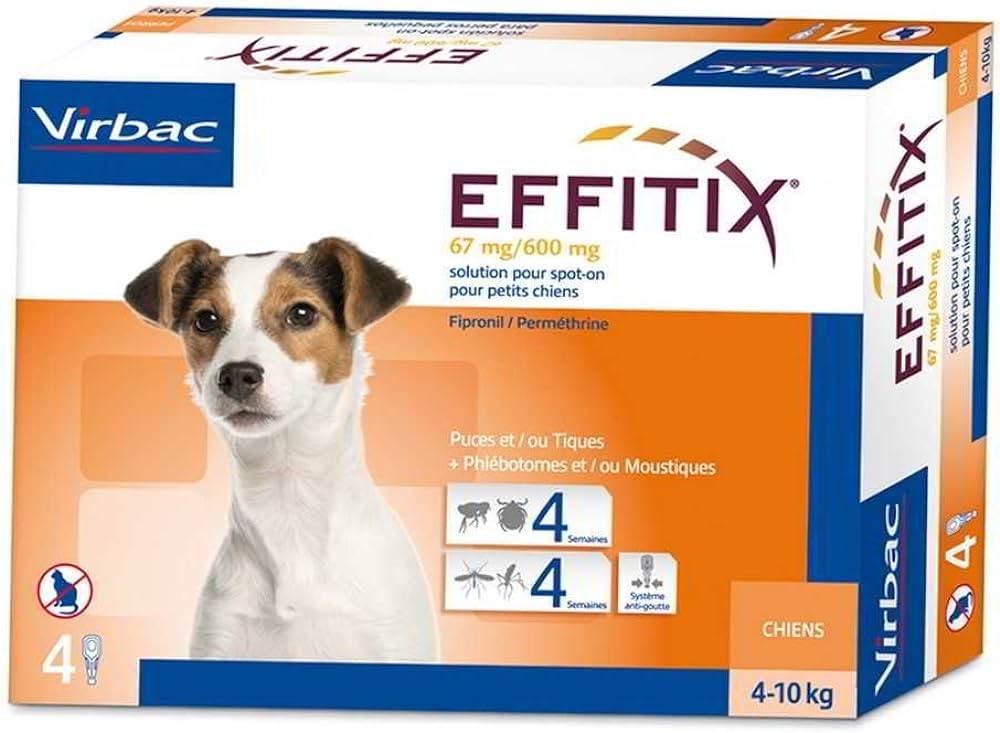 Effipro Spot On Pipettes Antiparasitaires Chien