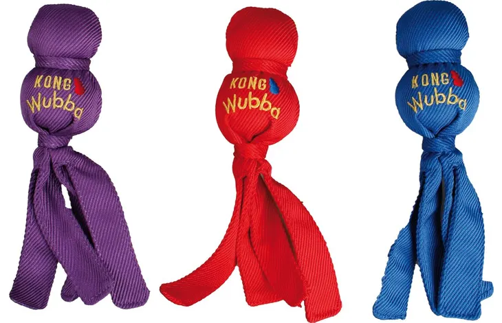 Jouet Kong wubba sonore XL coloris aléatoires - Chien