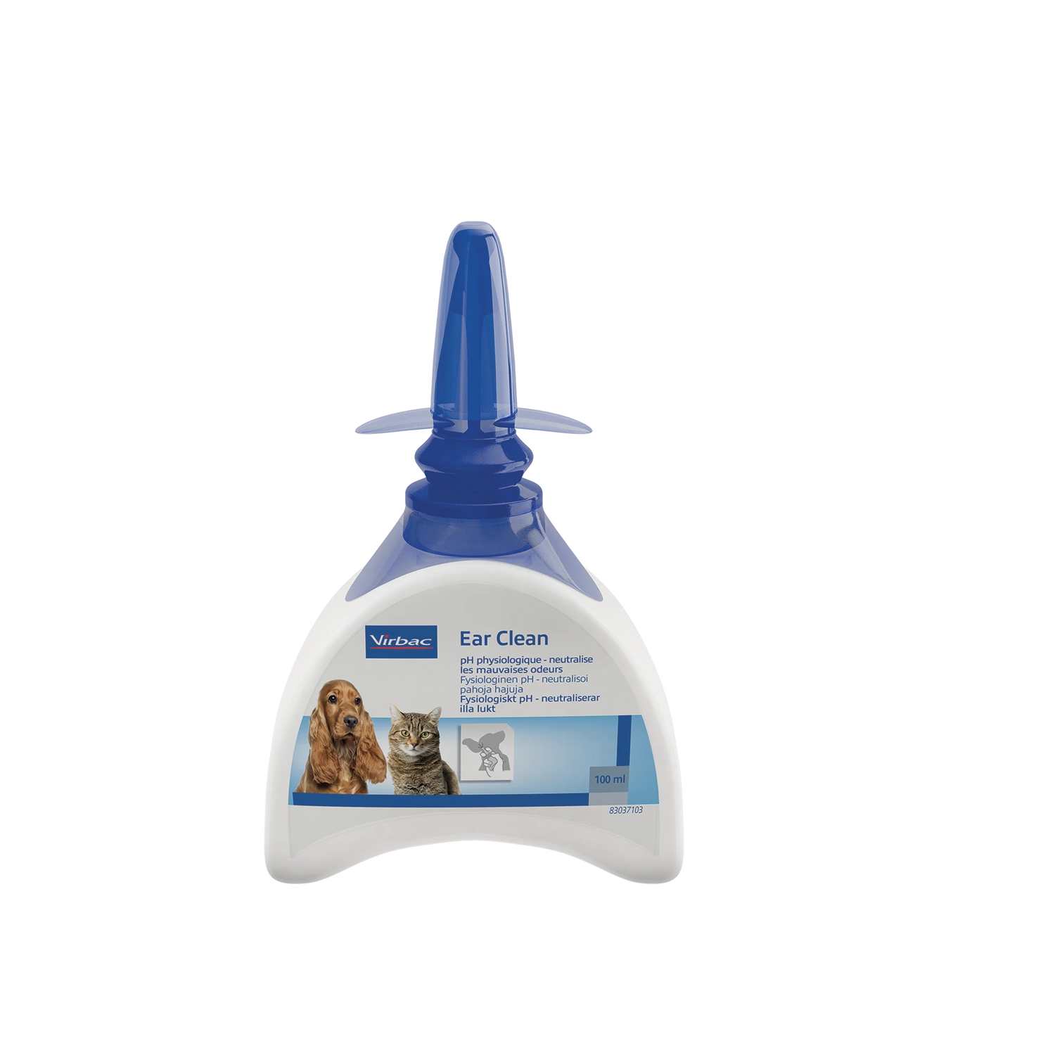 Nettoyant auriculaire chien, chat