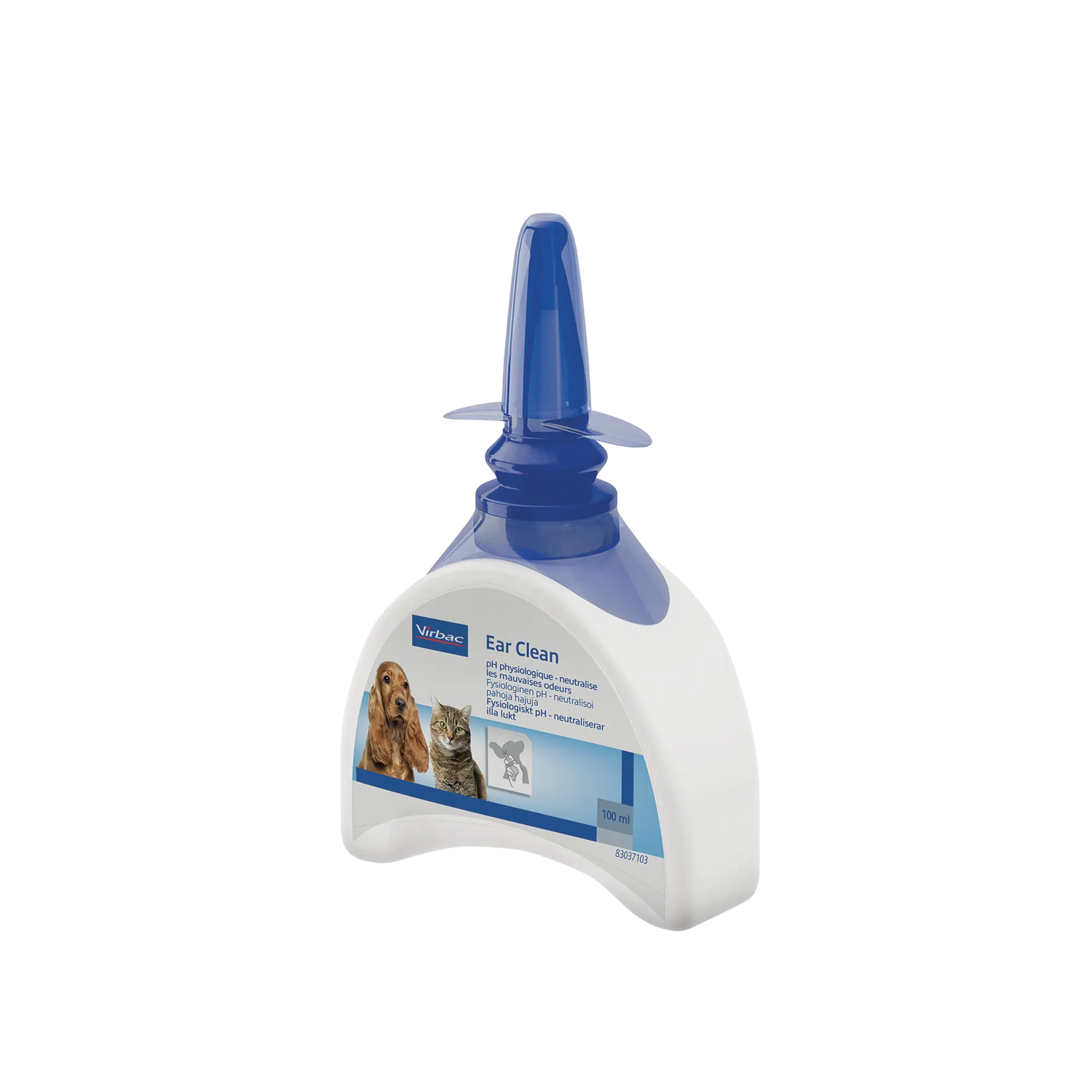 Nettoyant auriculaire chien, chat