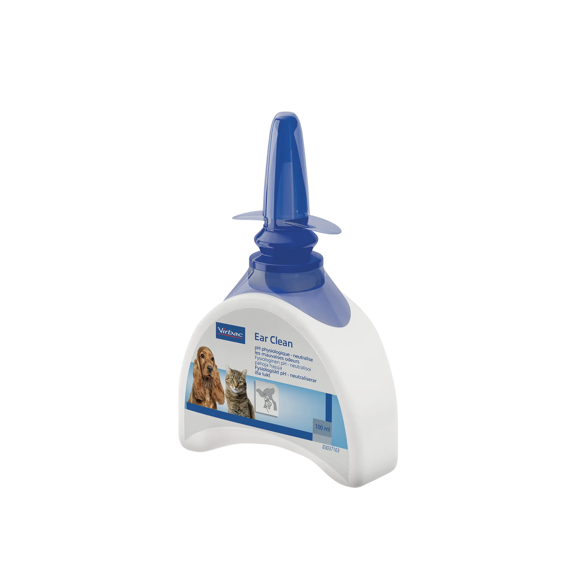 Nettoyant auriculaire chien, chat