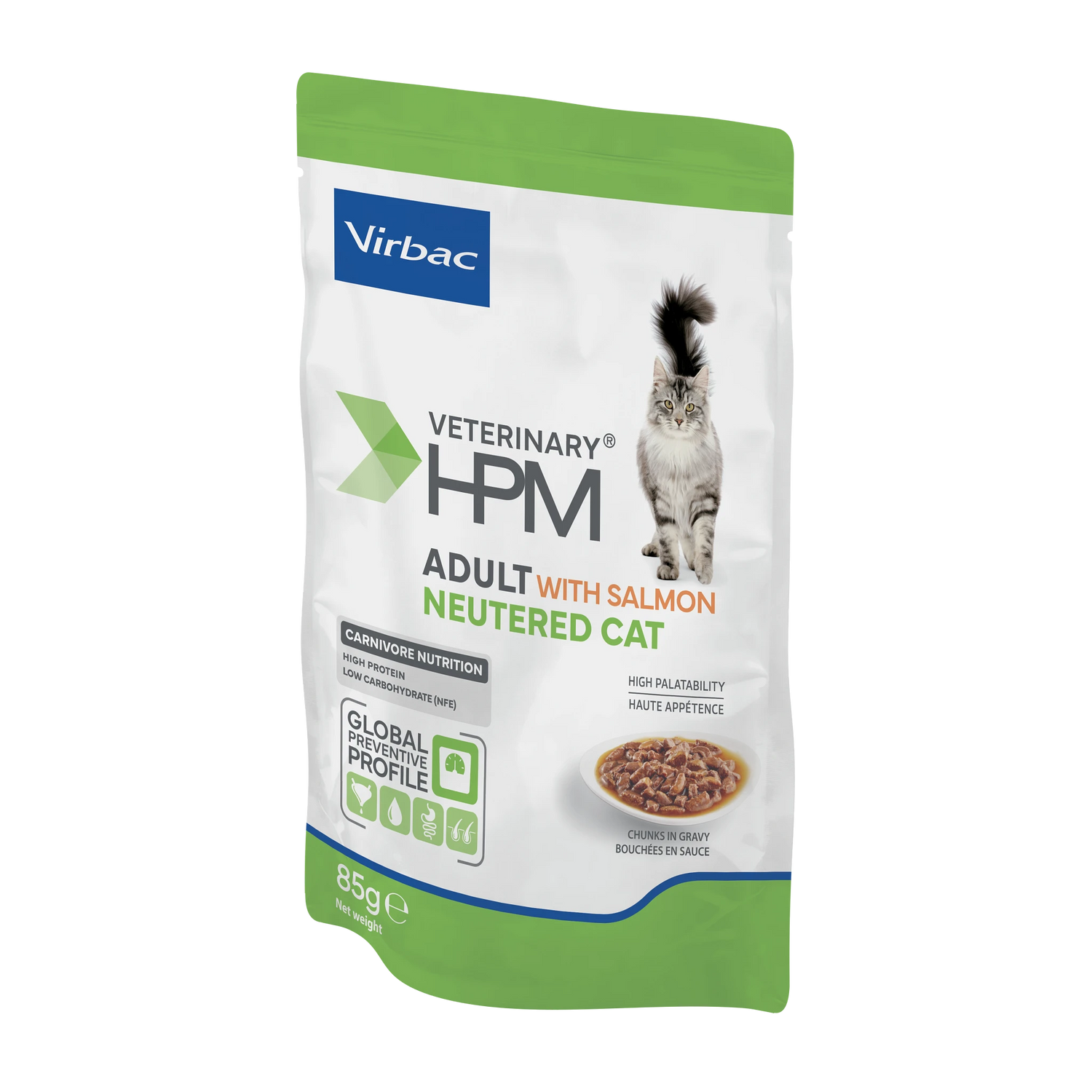 Virbac Veterinary HPM Physiologique Adult Neutered Cat Sterilise - pâtée chat