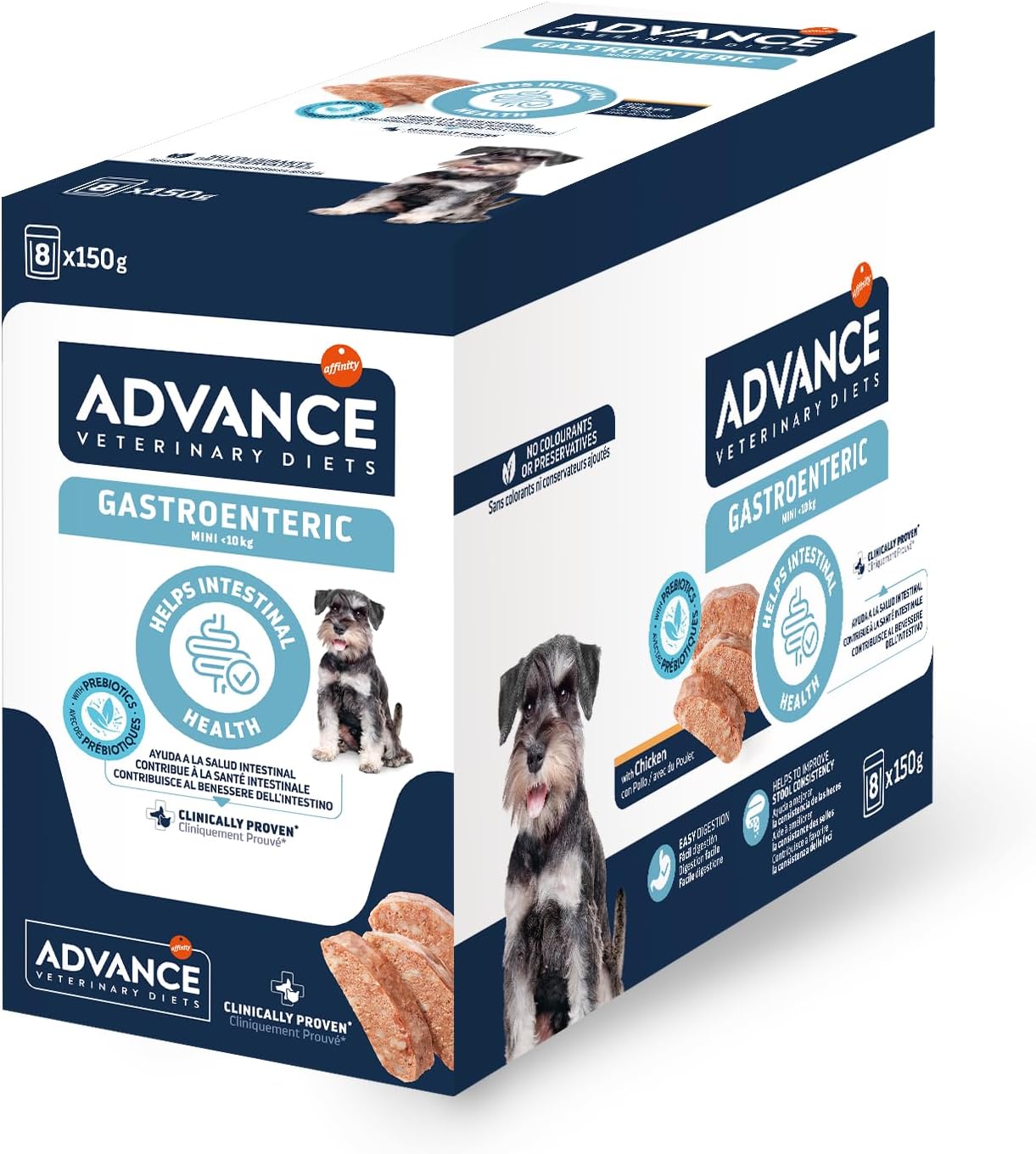 Advance Veterinary Diets Gastroenteric Mini chien 8 x 150g