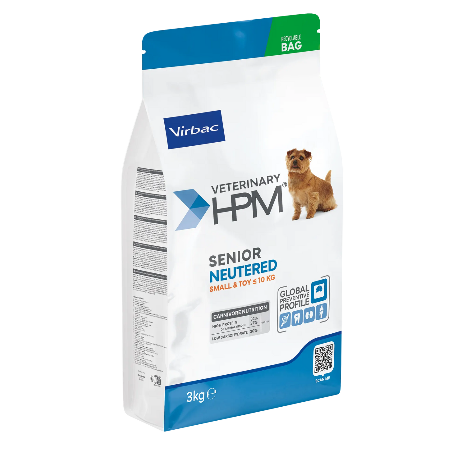 Veterinary HPM senior stérilisé - croquettes petit chien