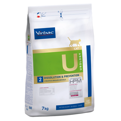 Virbac Veterinary HPM Diététique Urology Dissolution &amp; Prevention - croquettes chat