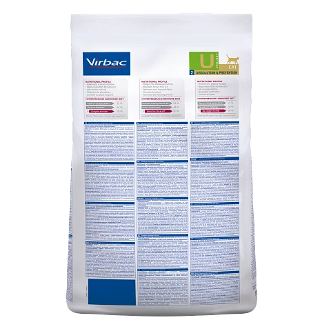 Virbac Veterinary HPM Diététique Urology Dissolution &amp; Prevention - croquettes chat