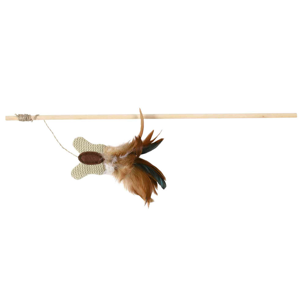 Jouet canne à pêche Papillon chat