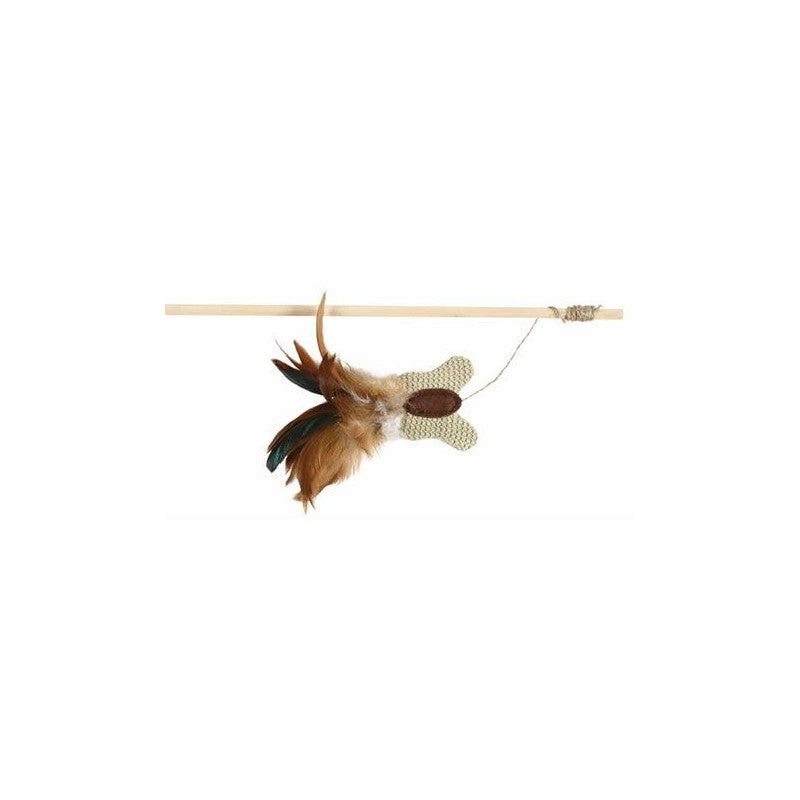 Jouet canne à pêche Papillon chat