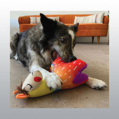 Jouet Ballistic Lama de Kong chien