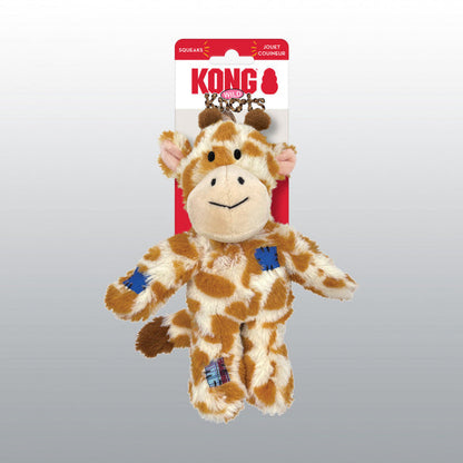 Jouet girafe Kong Wild Knots chien