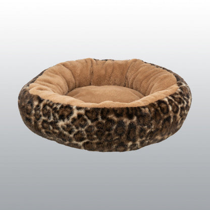 Corbeille Leo en peluche pour chat