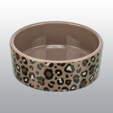 Gamelle céramique avec motifs léopard