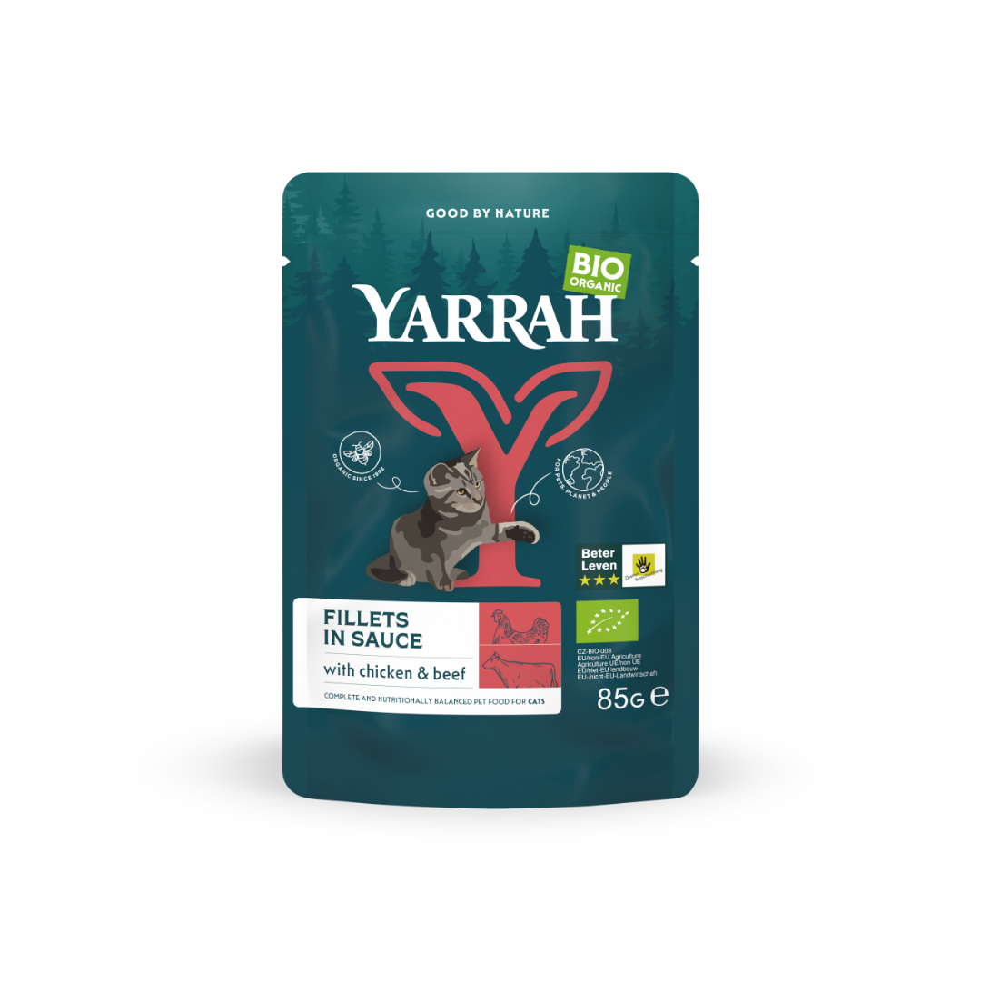 Yarrah filets bio en sauce - pâtée chat