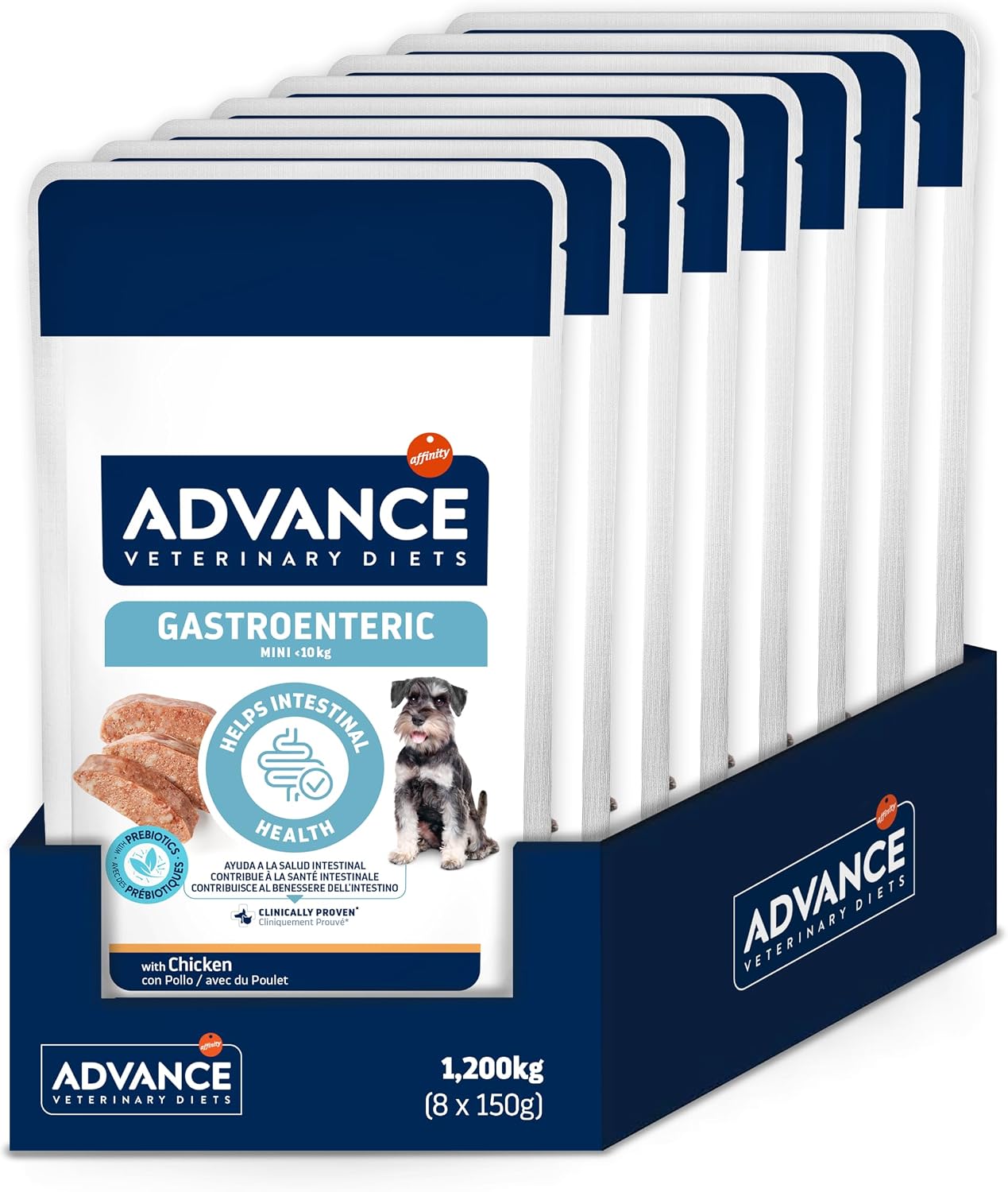 Advance Veterinary Diets Gastroenteric Mini chien 8 x 150g