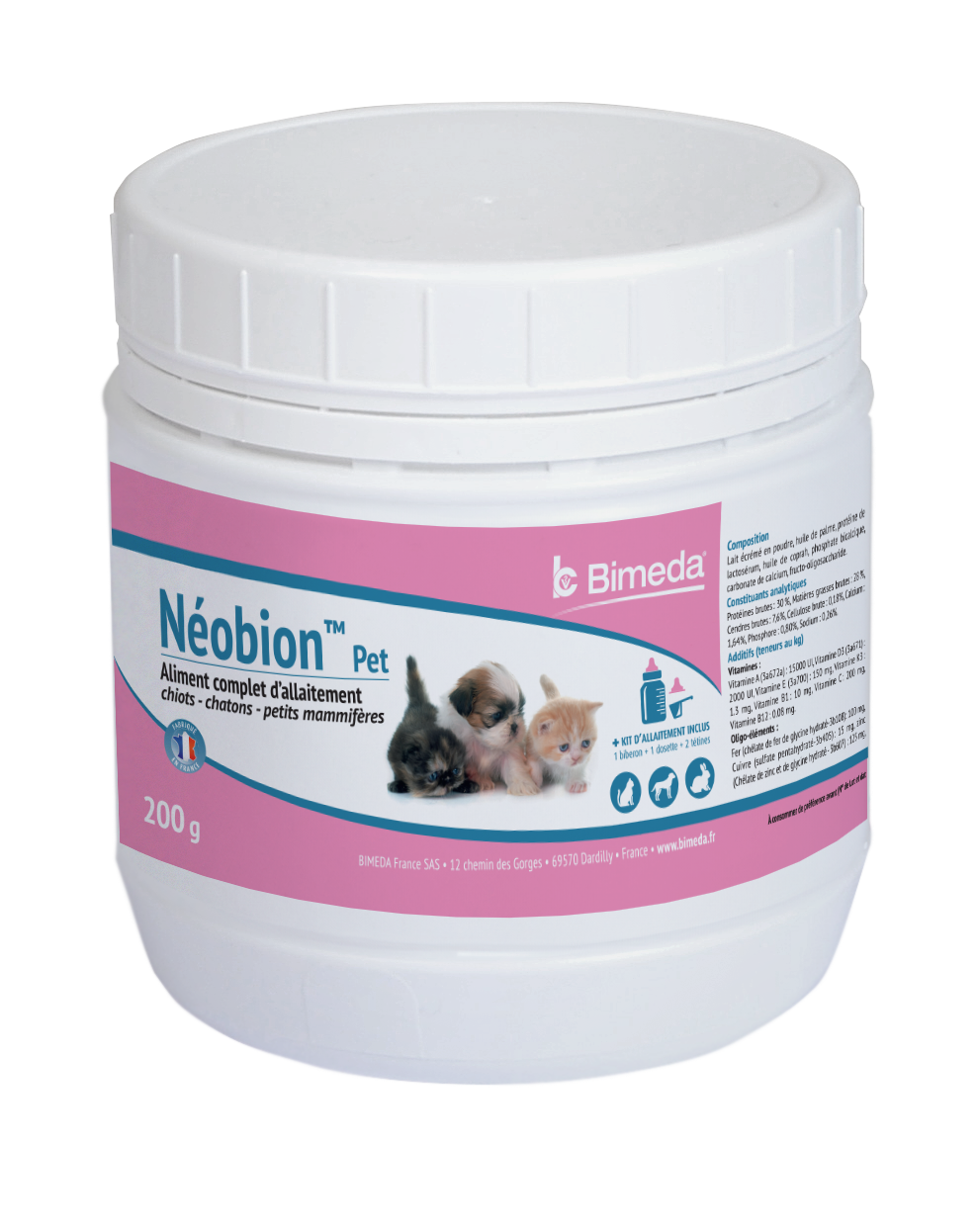 Néobion Pet lait maternisé chiot, chaton