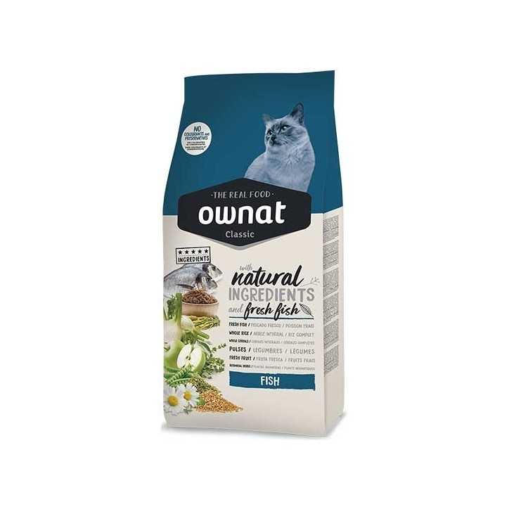 Ownat Classic fish - croquettes chat