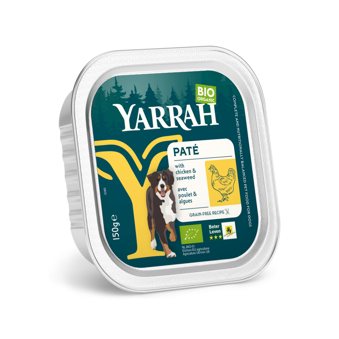 Yarrah pâtées bio - 12 x 150 g