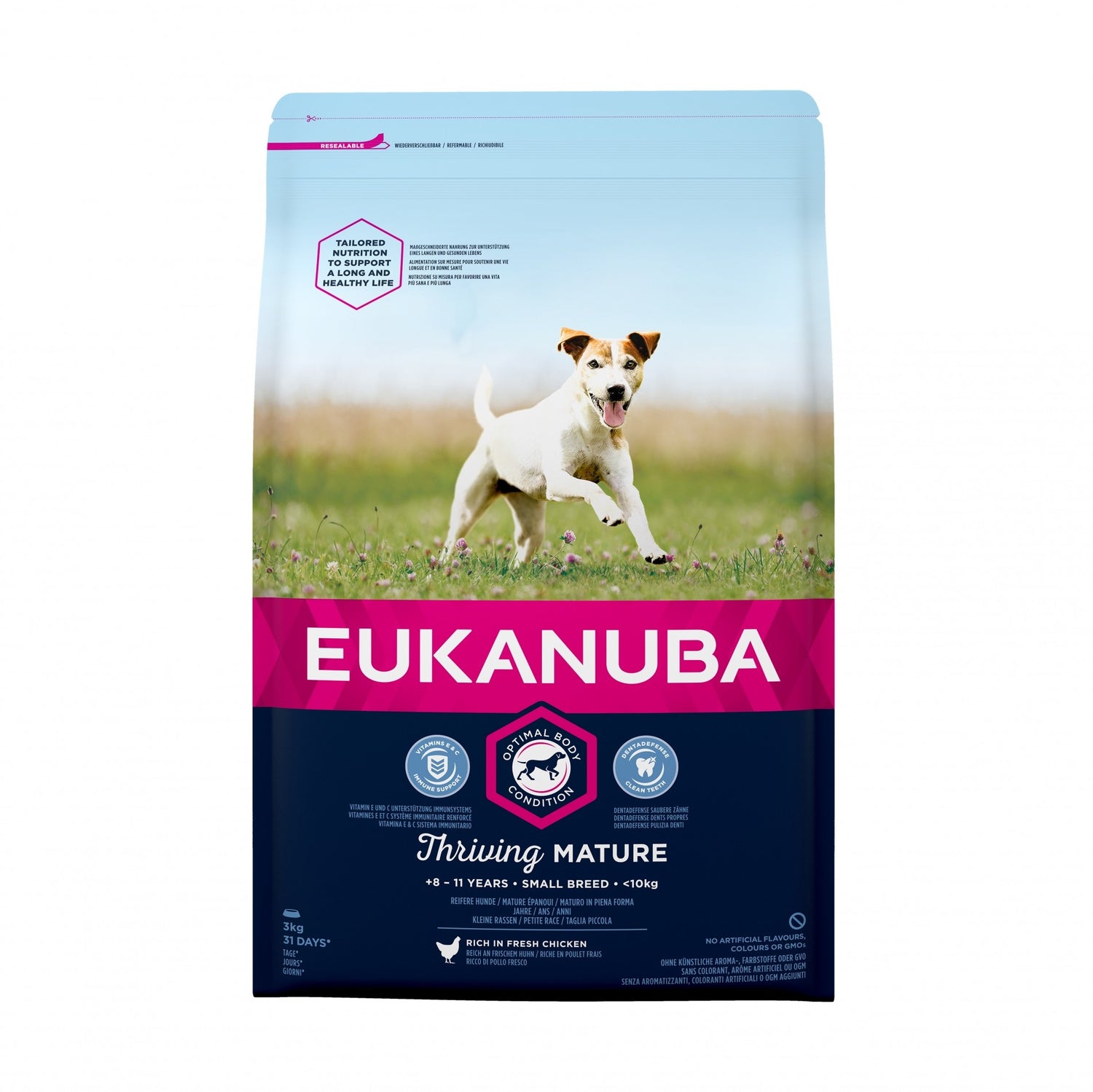 Eukanuba Thriving Mature Small Breed - Poulet