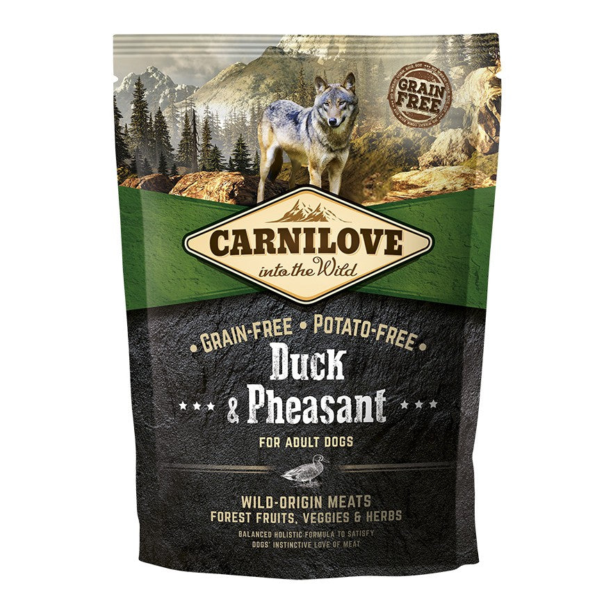 Carnilove Adult canard &amp; faisan - croquettes chien