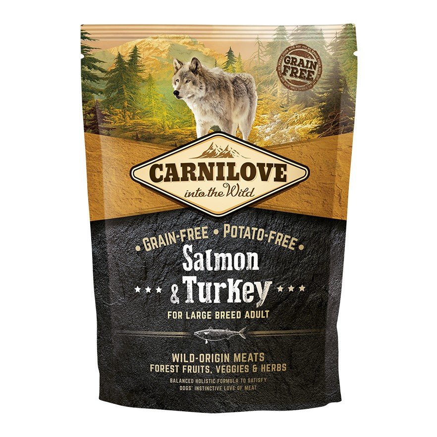 Carnilove Adult Large saumon &amp; dinde - croquettes chien