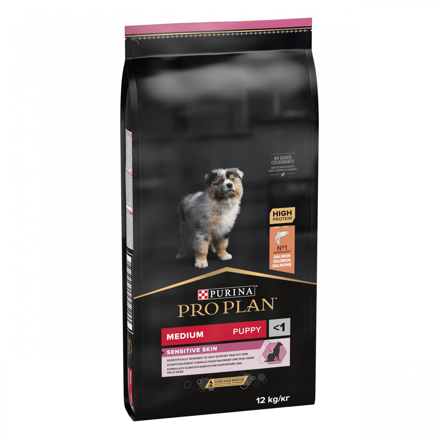 PRO PLAN Sensitive Skin Medium Puppy au Saumon - Croquettes pour chien