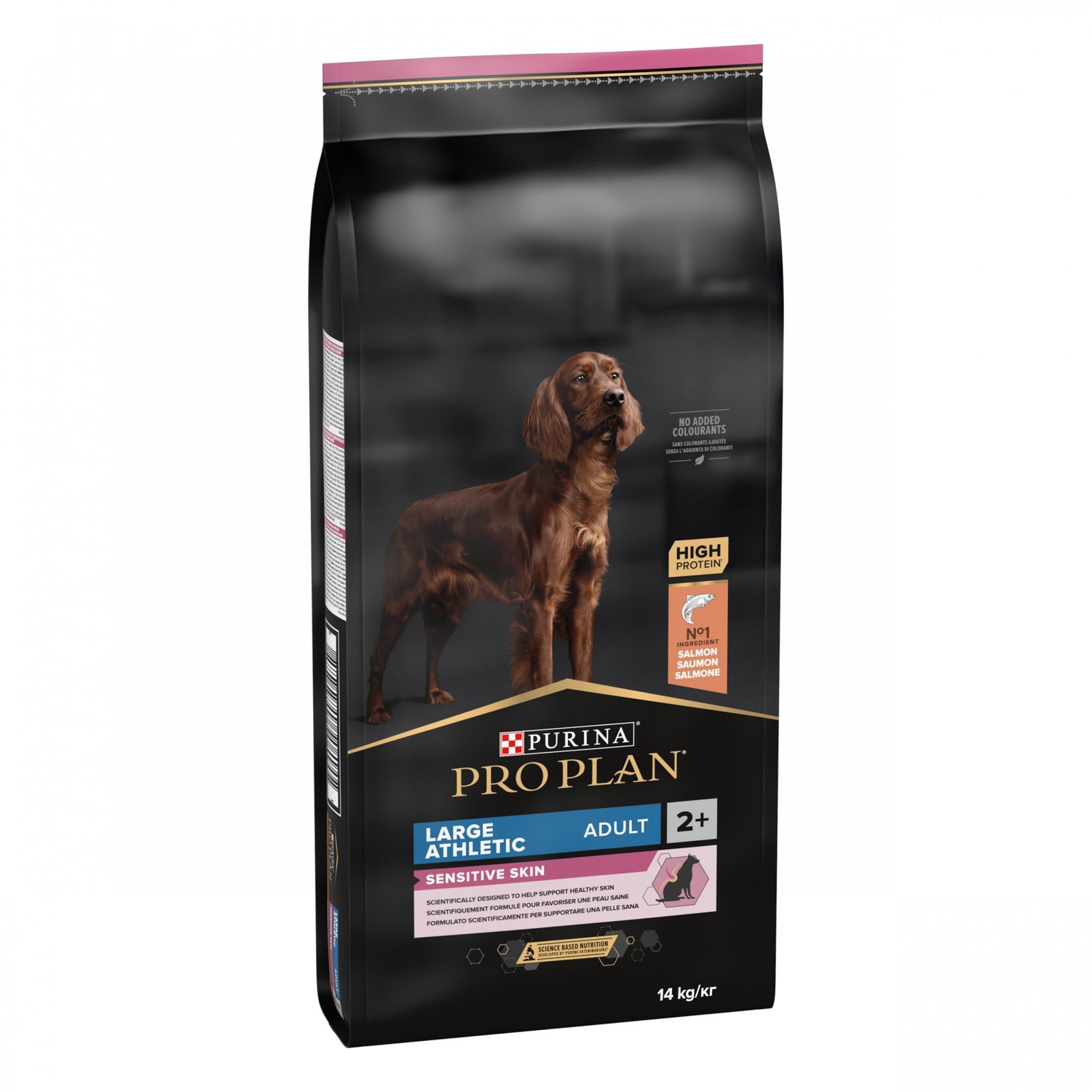 Pro Plan Sensitive Skin Large Athletic Adult au saumon - croquettes chien