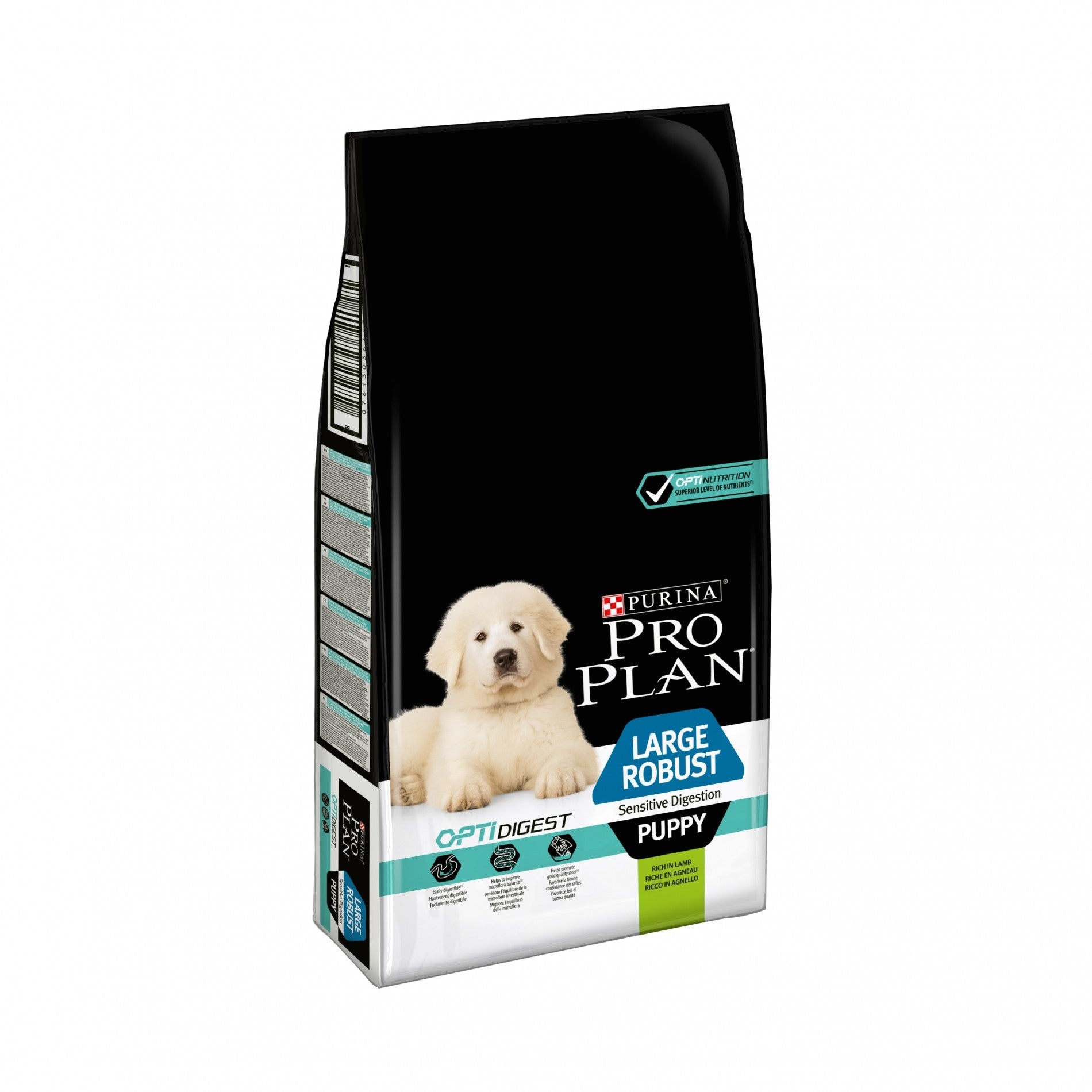 PRO PLAN Sensitive Digestion Large Robust Puppy à la Agneau- Croquettes pour chien