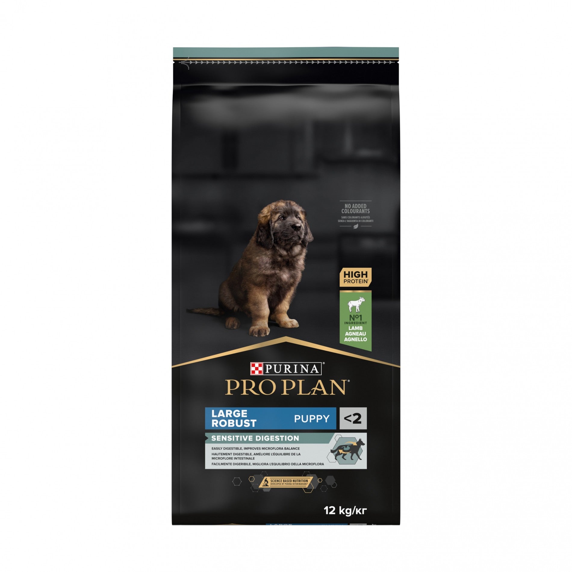 PRO PLAN Sensitive Digestion Large Robust Puppy à la Agneau- Croquettes pour chien