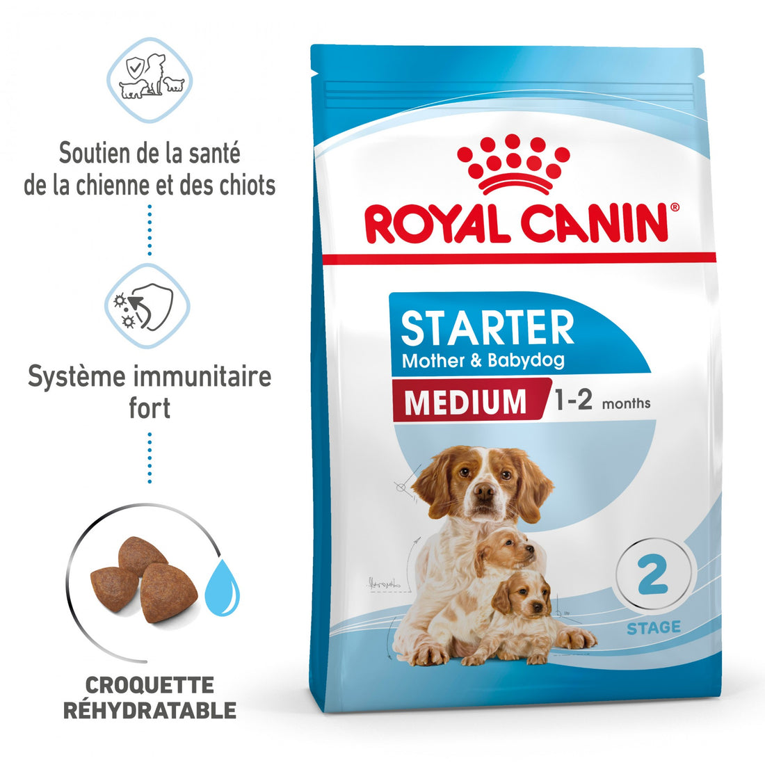 Royal Canin Medium Starter - croquettes chiot, chienne