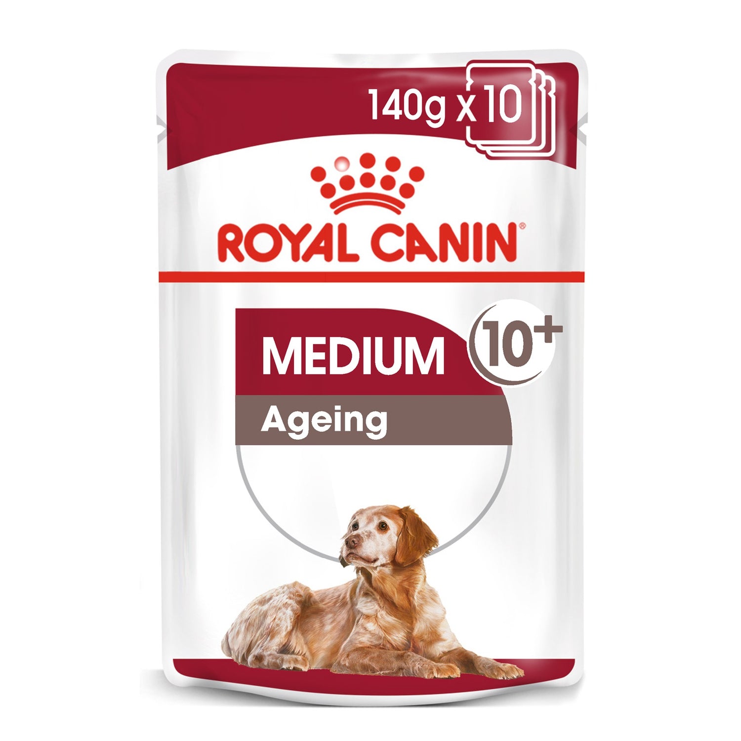 Royal Canin Medium Ageing 10+ en sauce - pâtée chien