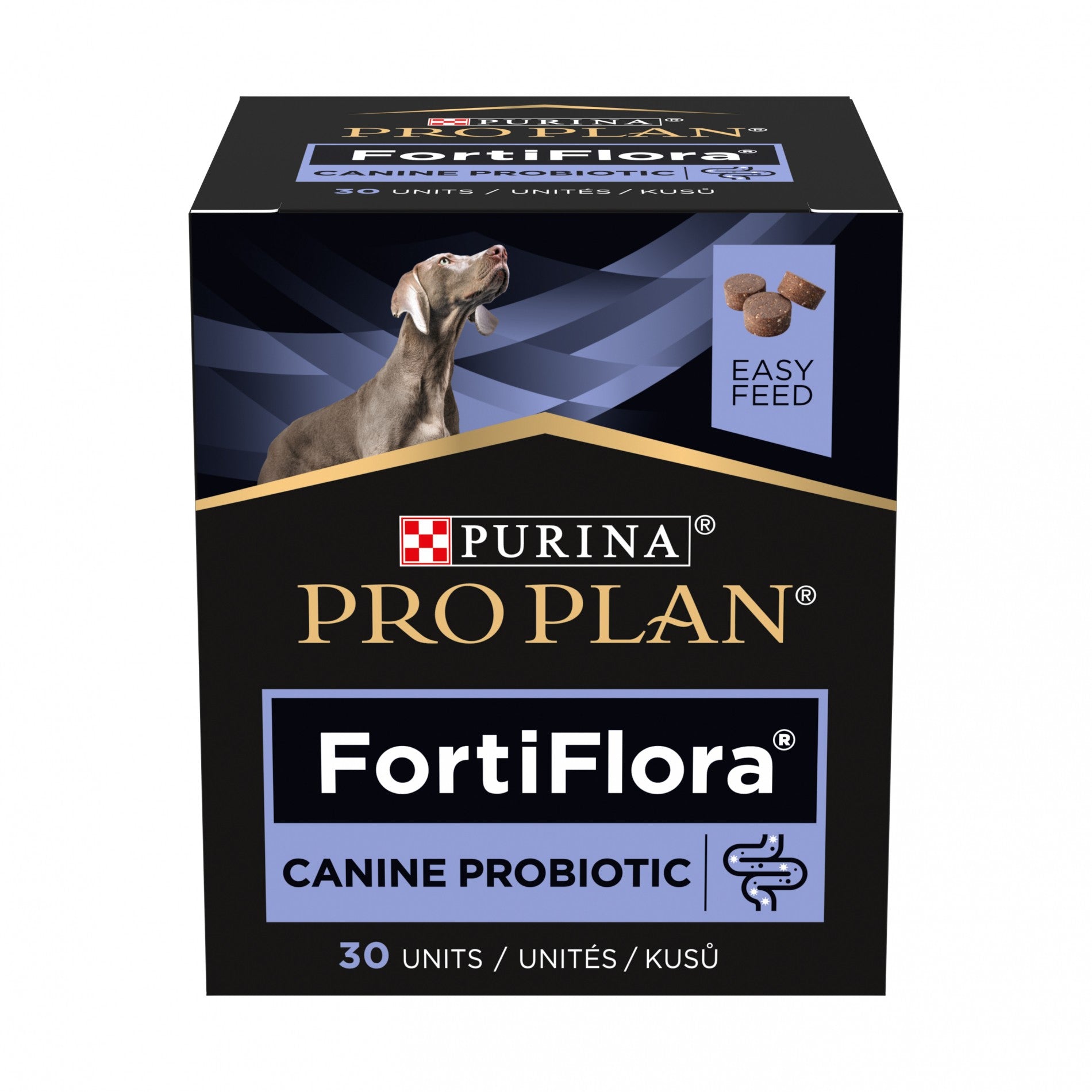 Pro Plan FortiFlora en bouchées - probiotiques chien-Réapprovisionnement laboratoire fin juillet