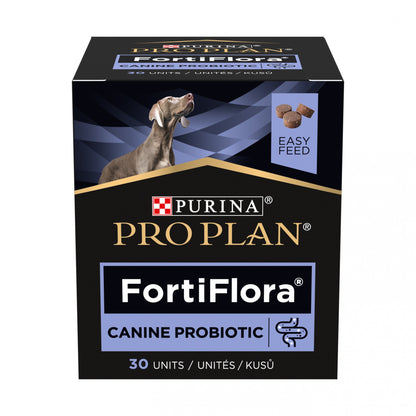 Pro Plan FortiFlora en bouchées - probiotiques chien-Réapprovisionnement laboratoire fin juillet