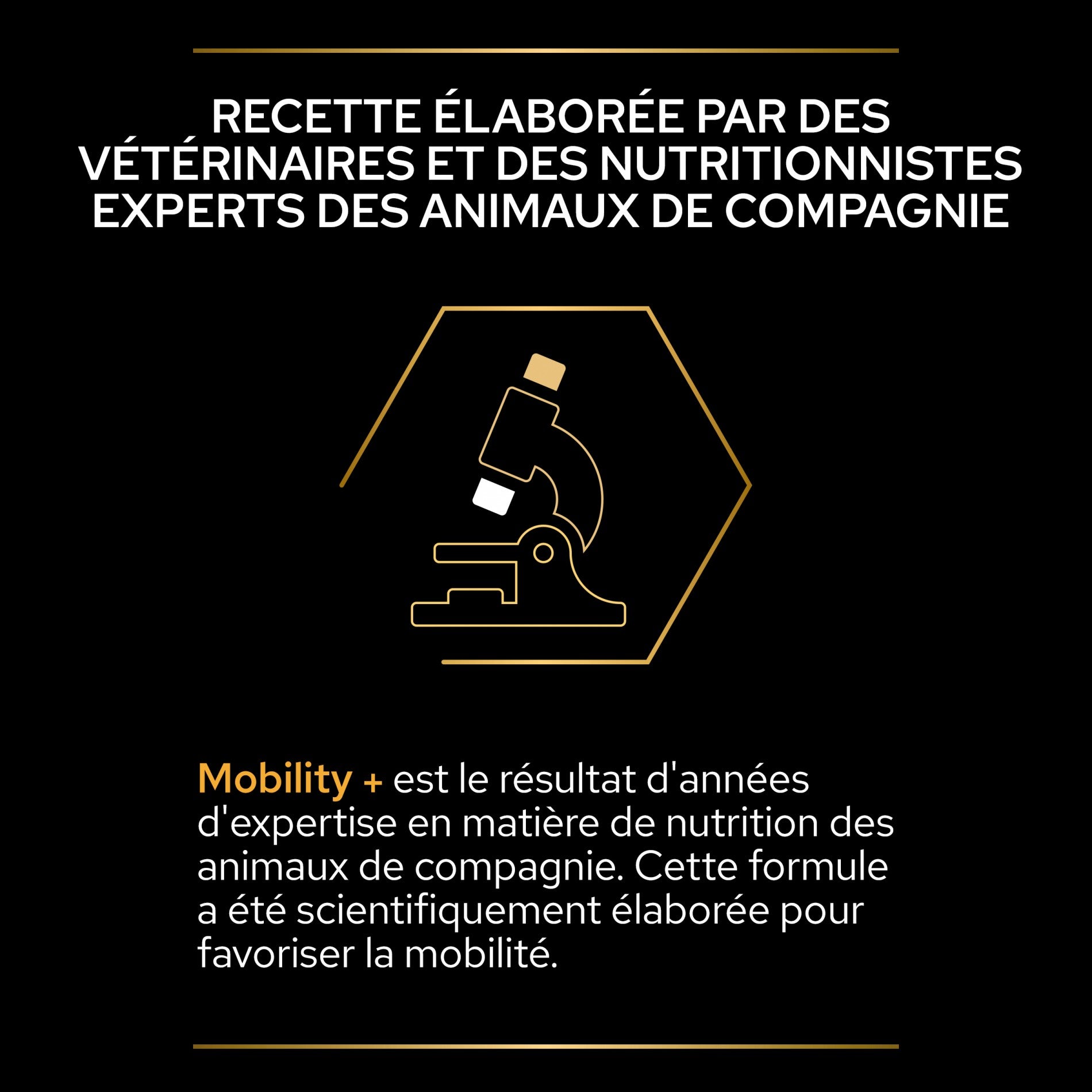Pro Plan Mobility+ aliment complémentaire en poudre chien