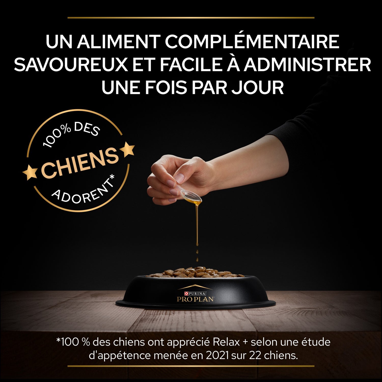 PRO PLAN Relax+ en huile - Aliment complémentaire pour chien