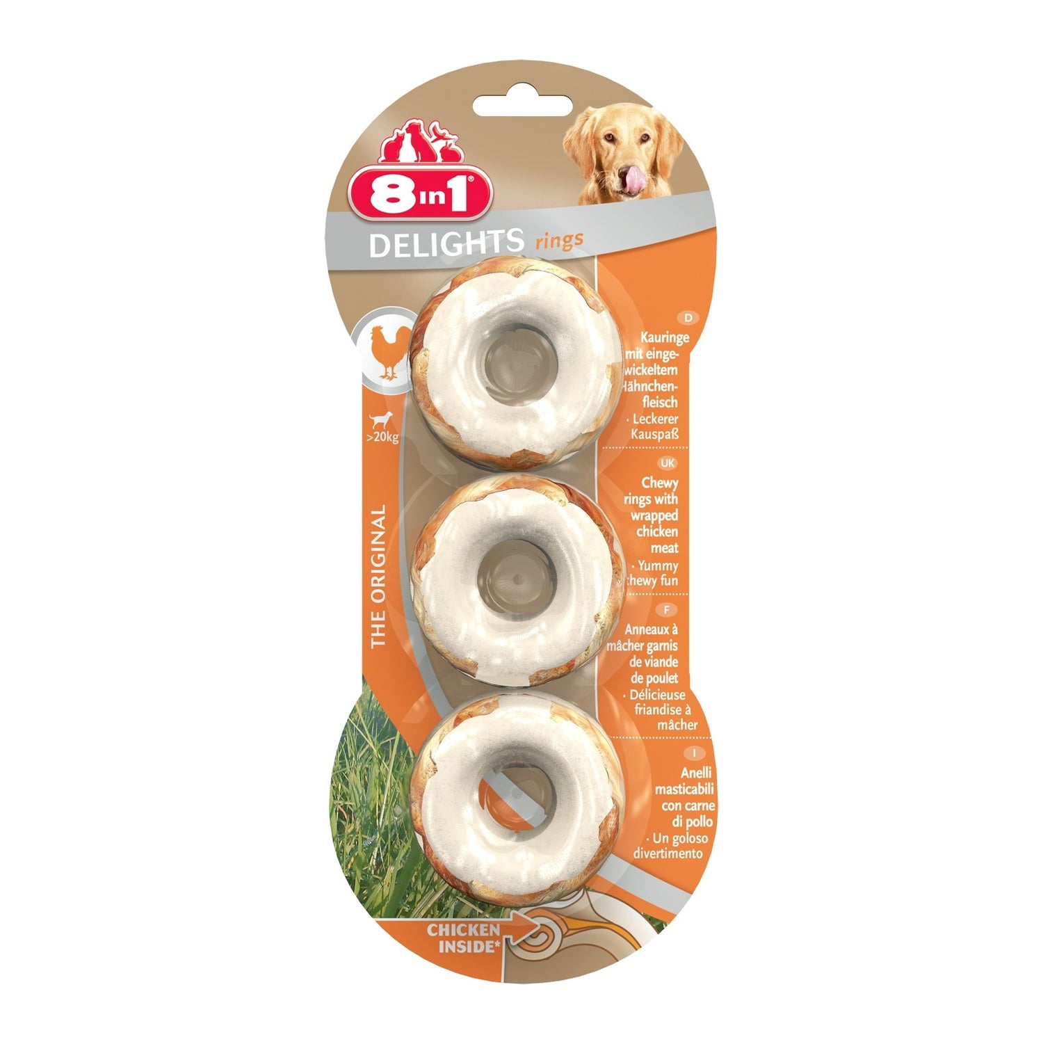 Friandises Delights rings chien