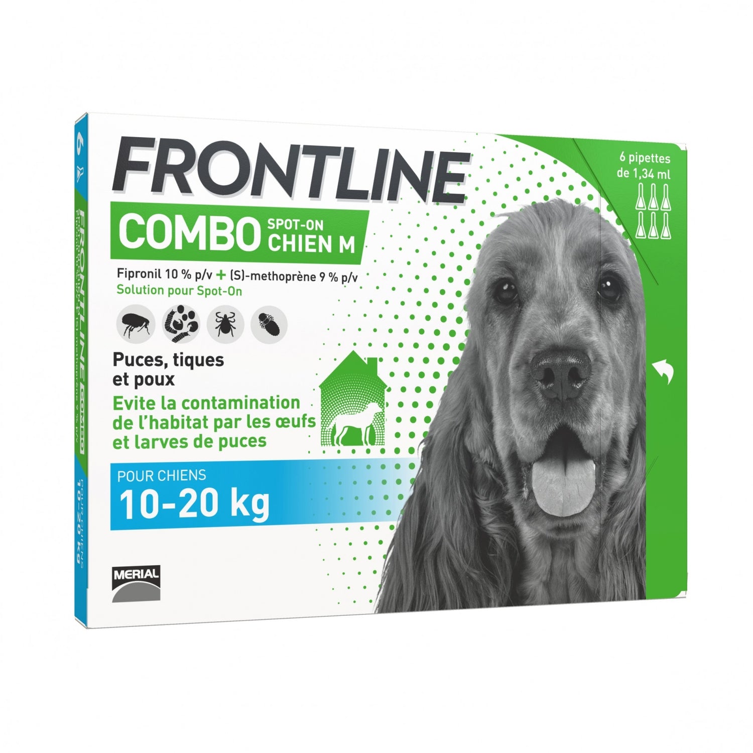 Pipettes Frontline Combo pour chien
