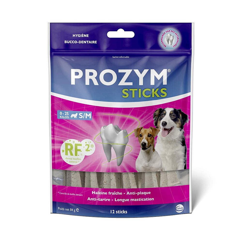 Prozym sticks RF2 chien