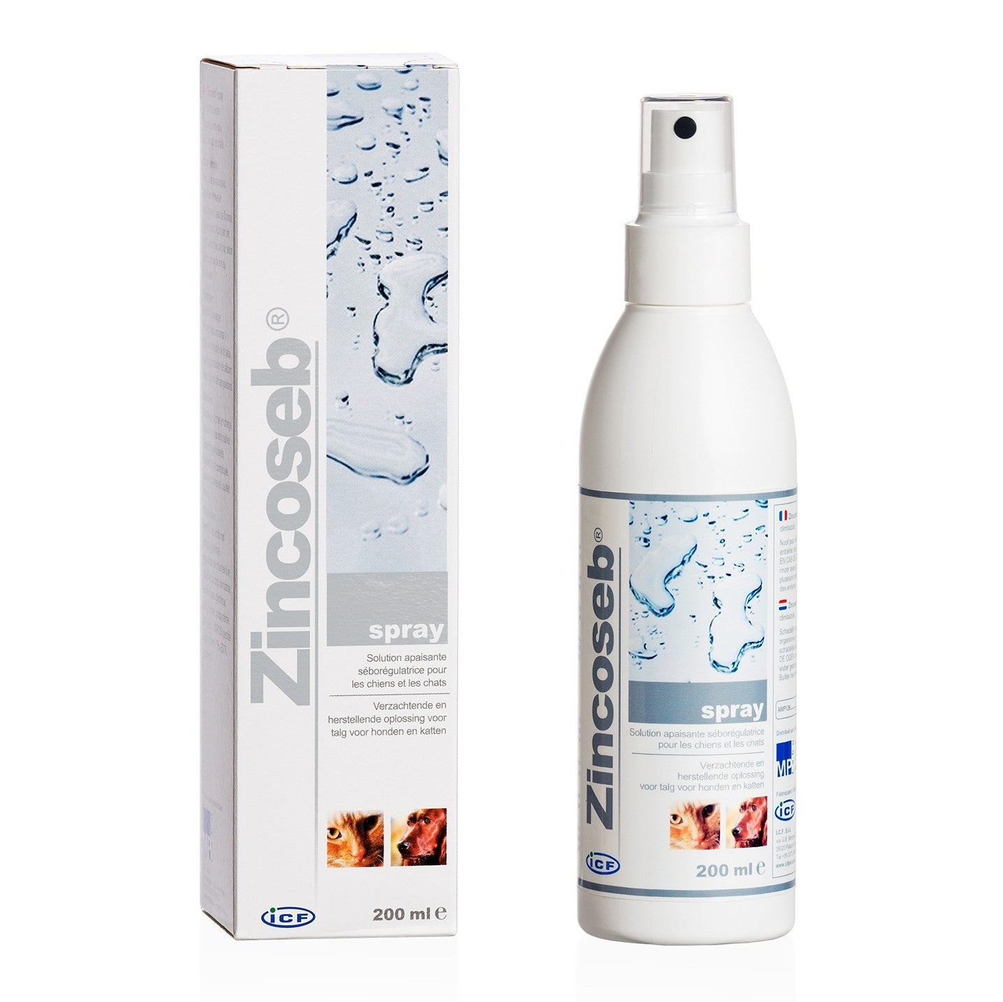 Zincoseb spray chien, chat