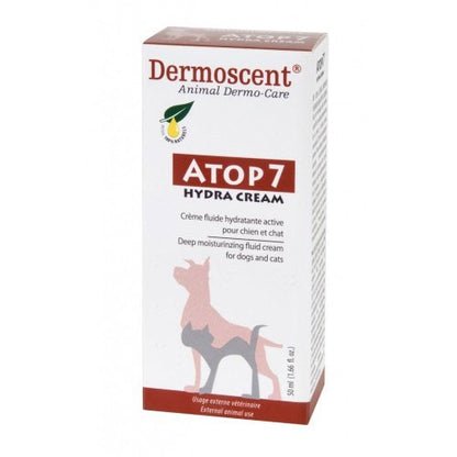 Atop 7 Hydra Cream chat, chien