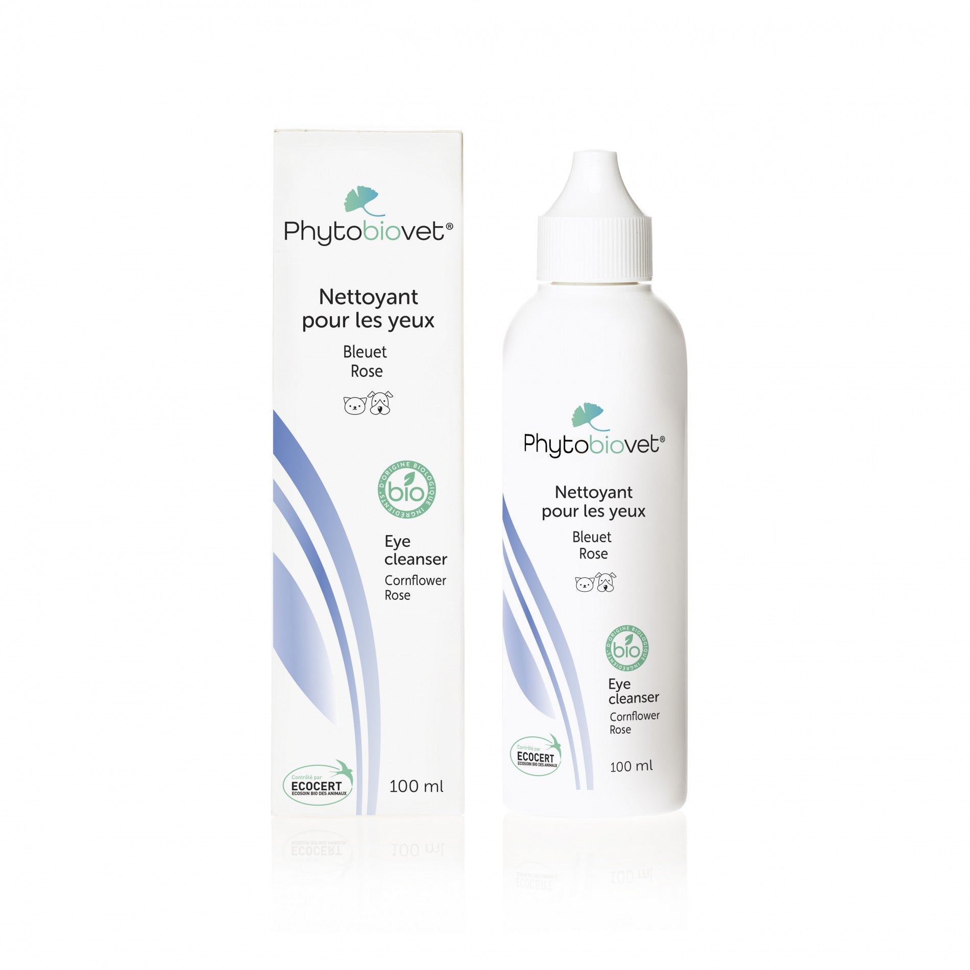 Nettoyant pour les yeux Bio chien, chat