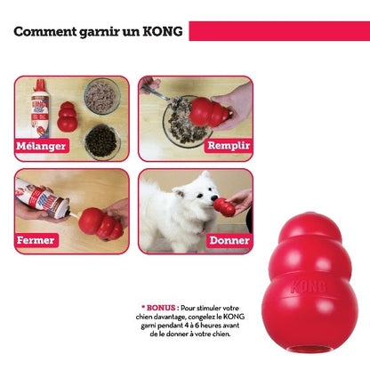 Jouet Classic KONG - Jouet à mâcher pour chien