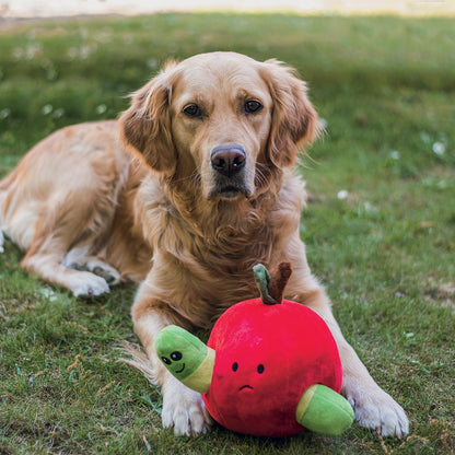 Peluche pomme chien