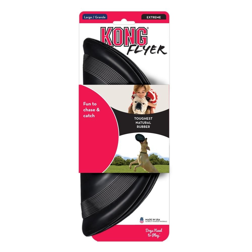 Frisbee Flyer Extrême Kong chien